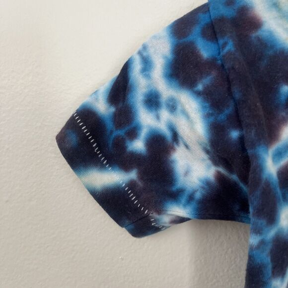 Fruit Of The Loom BEST Vintage Single Stitch Handmade Tie Dye Heart Tee- 2-4Y - Picture 2 of 9